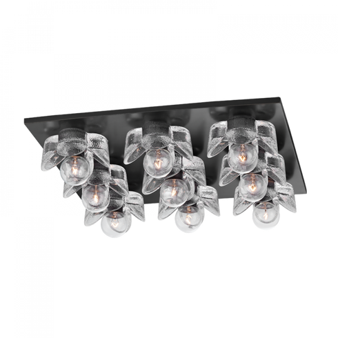 Mitzi Shea 9 Light Flush Mount Model: H410509-OB