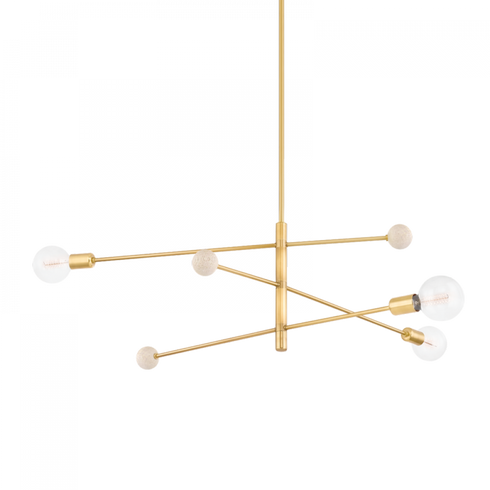 Mitzi Slater 3 Light Chandelier Model: H491803-AGB