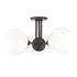 Mitzi Stella 3 Light Semi Flush Model: H105603-AGB