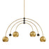 Mitzi Willow 6 Light Chandelier Model: H348806-AGB/BK