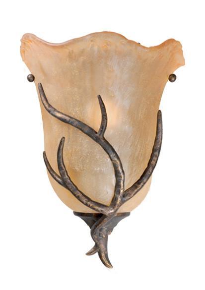 MY-WSU090AA Vaxcel Monterey 9" Wall Sconce Autumn Patina