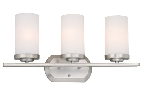 OX-VLU003BN Vaxcel Oxford 3L Vanity Brushed Nickel