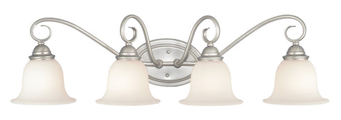 PA-VLD004BN Vaxcel Picasso 4L Vanity Brushed Nickel