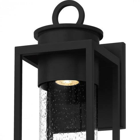Quoizel 1 Light Donegal Outdoor Lantern Model: DGL8407MBK
