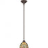 Quoizel 1 Light Kami Mini Pendant Model: TFKM1508VB