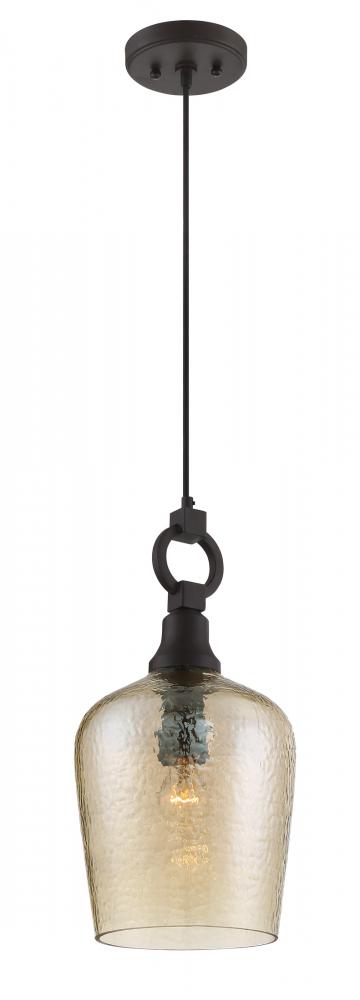 Quoizel 1 Light Kendrick Mini Pendant Model: CKKD1509WT