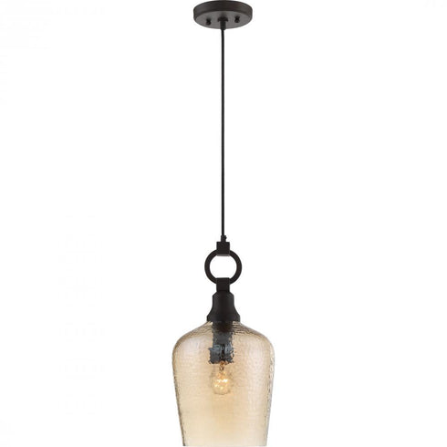 Quoizel 1 Light Kendrick Mini Pendant Model: CKKD1509WT