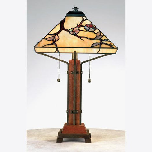 Quoizel 2 Light Grove Park Table Lamp Model: TF6898M