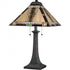 Quoizel 2 Light Navajo Table Lamp Model: TFNO6325VA