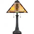 Quoizel 2 Light Navajo Table Lamp Model: TFNO6325VA