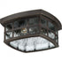 Quoizel 2 Light Stonington Outdoor Lantern Model: SNN1612PN