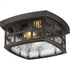 Quoizel 2 Light Stonington Outdoor Lantern Model: SNN1612PN
