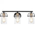 Quoizel 3 Light Emerson Bath Light Model: EMR8603MBK