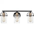 Quoizel 3 Light Emerson Bath Light Model: EMR8603MBK