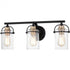 Quoizel 3 Light Emerson Bath Light Model: EMR8603MBK