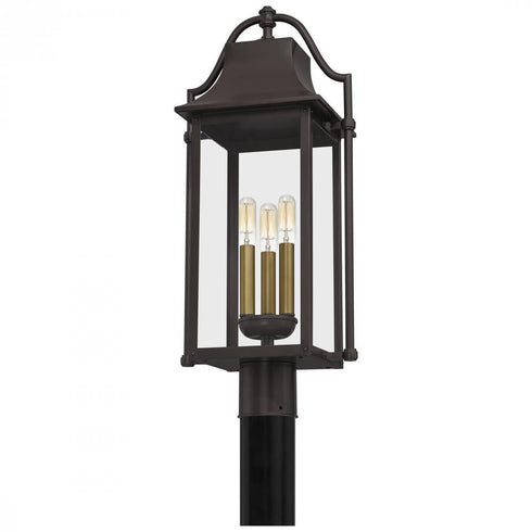 Quoizel 3 Light Manning Outdoor Lantern Model: MAN9011WT