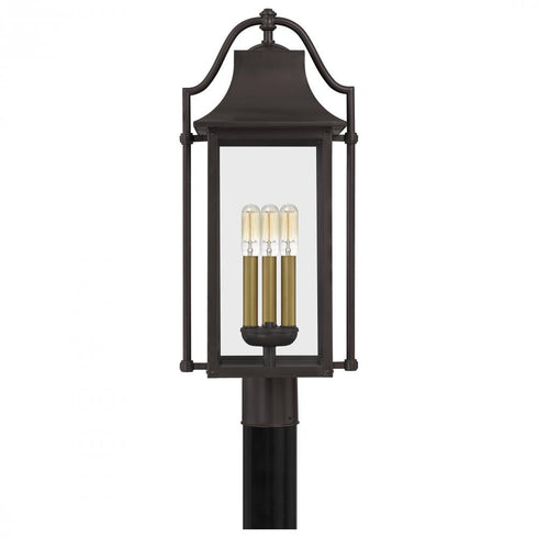 Quoizel 3 Light Manning Outdoor Lantern Model: MAN9011WT