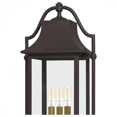 Quoizel 3 Light Manning Outdoor Lantern Model: MAN9011WT