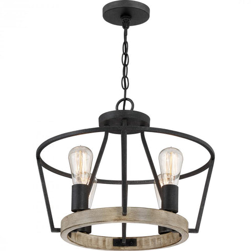 Quoizel 4 Light Brockton Pendant Model: BRT2817GK