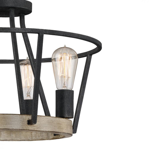 Quoizel 4 Light Brockton Pendant Model: BRT2817GK