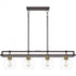 Quoizel 4 Light Dobbs Island Chandelier Model: DBS440OZ