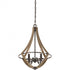 Quoizel 4 Light Shire Pendant Model: SHR2818RK