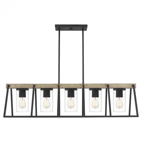 Quoizel 5 Light Brockton Island Chandelier Model: BRT3542GK