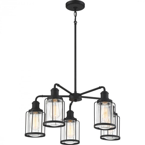 Quoizel 5 Light Ludlow Chandelier Model: LUD5026EK