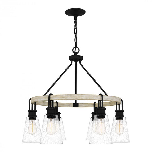 Quoizel 6 Light Kingsbridge Chandelier Model: KGB5029EK