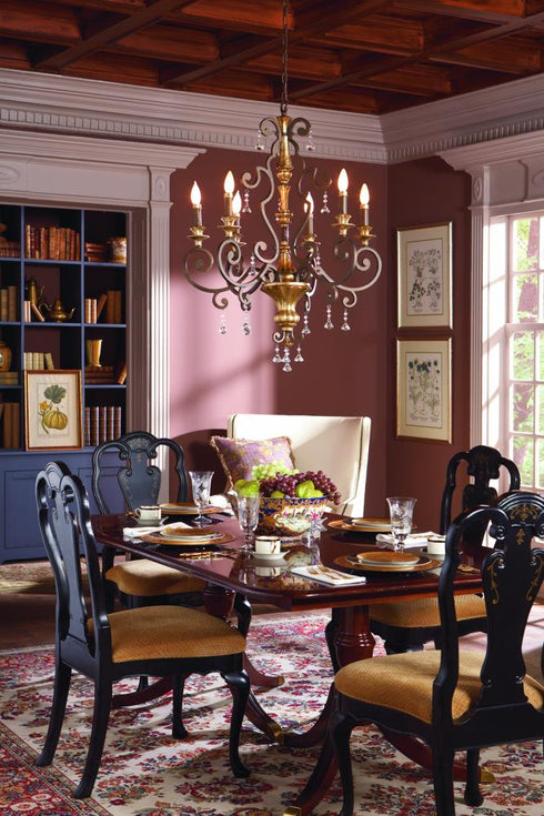 Quoizel 6 Light Marquette Chandelier Model: MQ5006HL