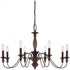 Quoizel 8 Light Holbrook Chandelier Model: HK5008TC