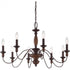 Quoizel 8 Light Holbrook Chandelier Model: HK5008TC