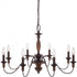 Quoizel 8 Light Holbrook Chandelier Model: HK5008TC