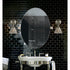 Renwil Azalea Oval Mirror With A Polished Nickel Model: MT2353