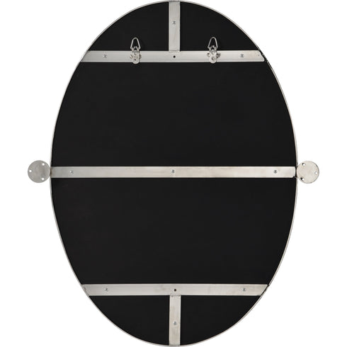 Renwil Azalea Oval Mirror With A Polished Nickel Model: MT2353