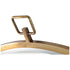Renwil Azam Round Bevelled Mirror With A Bronze Model: MT2356