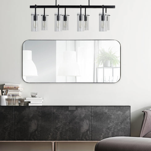 Renwil Delphinus Rectangle Mirror With A Satin Model: MT2360