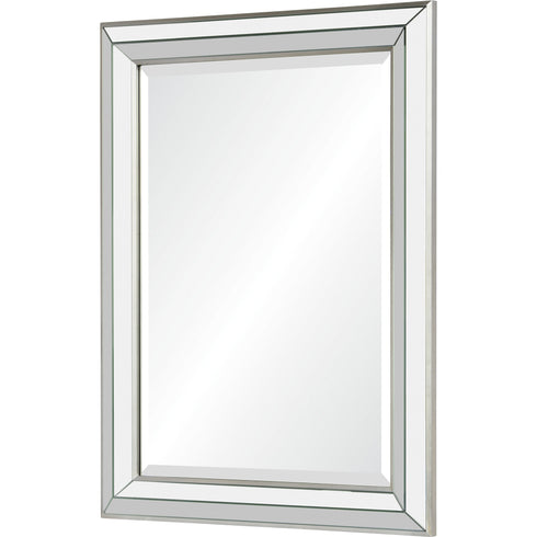 Renwil Hawkwell Rectangle Bevelled Mirror With A Model: MT2219
