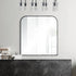 Renwil Luka Irregular Mirror With A Matte Black Model: MT2382