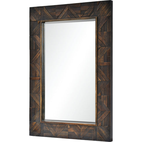 Renwil Madden Rectangle Mirror With A Dark Frame Model: MT2201