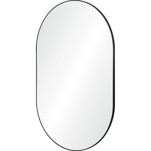 Renwil Webster Oval Mirror With A Black Frame Model: MT2394