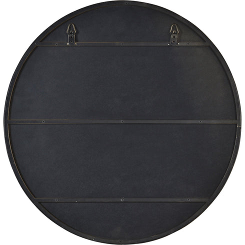 Renwil Witham Round Mirror With A Gold Paint Frame Model: MT2331