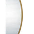 Renwil Witham Round Mirror With A Gold Paint Frame Model: MT2331