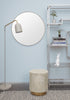 Renwil Witham Round Mirror With A Gold Paint Frame Model: MT2331