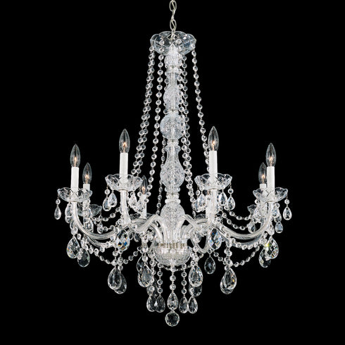 Schonbek Arlington 8 Light Crystal Chandelier Model Number: 1305-40H