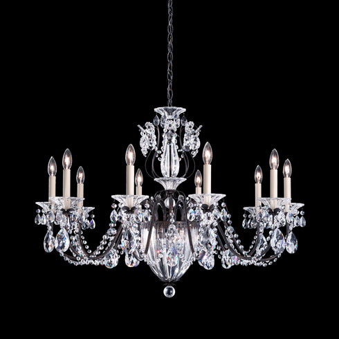 Schonbek Bagatelle 13 Light Crystal Chandelier Model Number: 1260N-211H