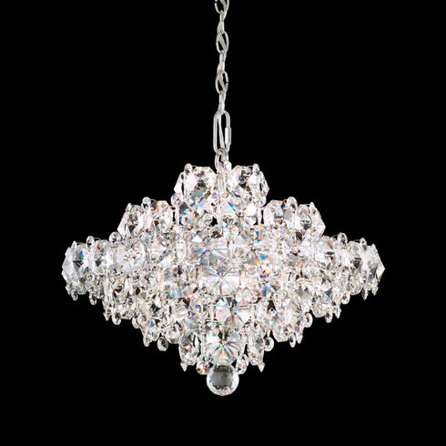 Schonbek Baronet 8 Light Crystal Pendant Model Number: BN1016N-401S