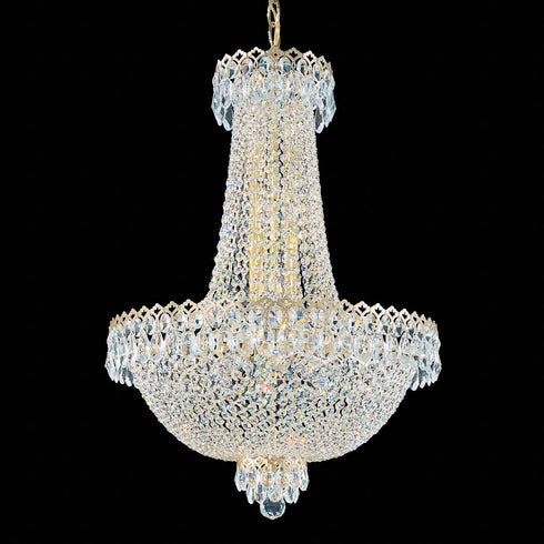 Schonbek Camelot 12 Light Crystal Chandelier Model Number: 2622-211