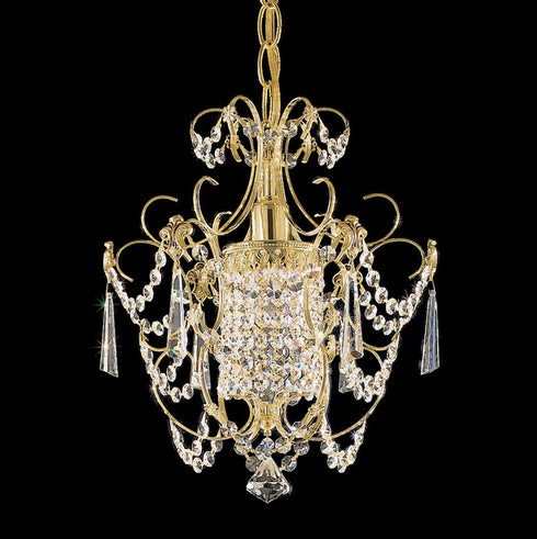 Schonbek Century 1 Light Crystal Chandelier