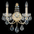 Schonbek Century 2 Light Crystal Wall Sconce